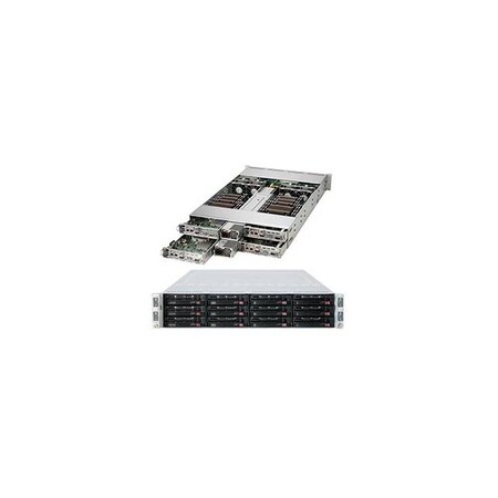 Supermicro SuperServer Four Node Dual LGA2011 1620W 2U RackmountServer SYS-6028TR-HTR